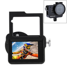Load image into Gallery viewer, PULUZ Housing Shell CNC Aluminum Alloy Protective Cage with Insurance Frame &amp; 52mm UV Lens for GoPro HERO(2018) /7 Black /6 /5, For HERO6 /5 Pull Frame UK Stock, For HERO6 /5 Pull Frame US Stock, For HERO6 /5 Pull Frame AE Stock, For HERO6 /5 Pull Fram...