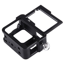 Load image into Gallery viewer, PULUZ Housing Shell CNC Aluminum Alloy Protective Cage with Insurance Frame &amp; 52mm UV Lens for GoPro HERO(2018) /7 Black /6 /5, For HERO6 /5 Pull Frame UK Stock, For HERO6 /5 Pull Frame US Stock, For HERO6 /5 Pull Frame AE Stock, For HERO6 /5 Pull Fram...