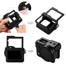 Load image into Gallery viewer, PULUZ Housing Shell CNC Aluminum Alloy Protective Cage with Insurance Frame &amp; 52mm UV Lens for GoPro HERO(2018) /7 Black /6 /5, For HERO6 /5 Pull Frame UK Stock, For HERO6 /5 Pull Frame US Stock, For HERO6 /5 Pull Frame AE Stock, For HERO6 /5 Pull Fram...