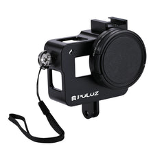 Load image into Gallery viewer, PULUZ Housing Shell CNC Aluminum Alloy Protective Cage with 52mm UV Lens for GoPro HERO(2018) /7 Black /6 /5, For HERO6 /5 No Frame UK Stock, For HERO6 /5 No Frame US Stock, For HERO6 /5 No Frame AE Stock, For HERO6 /5 No Frame, For HERO5/6 No Frame
