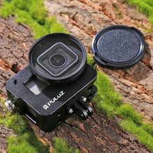 Load image into Gallery viewer, PULUZ Housing Shell CNC Aluminum Alloy Protective Cage with 52mm UV Lens for GoPro HERO(2018) /7 Black /6 /5, For HERO6 /5 No Frame UK Stock, For HERO6 /5 No Frame US Stock, For HERO6 /5 No Frame AE Stock, For HERO6 /5 No Frame, For HERO5/6 No Frame