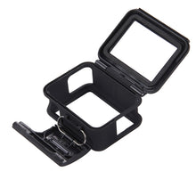 Load image into Gallery viewer, PULUZ ABS Plastic Housing Shell Frame Mount Protective Case Cage with Pedestal and Long Screw for GoPro HERO(2018) /7 Black /6 /5, For GoPro HERO6 /5, HERO6 /5(US)