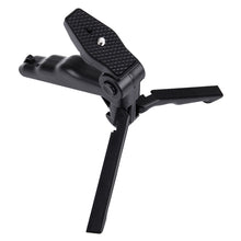 Load image into Gallery viewer, PULUZ Grip Folding Tripod Mount with Adapter &amp; Screws for GoPro, Insta360, DJI and Other Action Cameras, Load Max: 2kg, Load Max: 2kg
