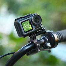 Load image into Gallery viewer, PULUZ Bike Handlebar Adapter Aluminum Mount for GoPro, Insta360, DJI and Other Action Cameras, Aluminum Mount