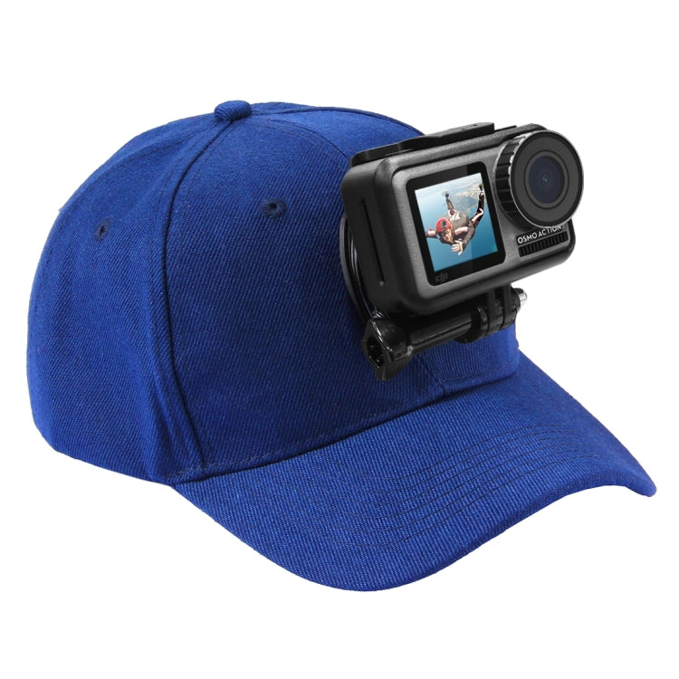 PULUZ Baseball Hat with J-Hook Buckle Mount & Screw for GoPro, DJI OSMO Action and Other Action Cameras, Baseball Hat Black Color, Baseball Hat Red Color, Baseball Hat Dark Blue Color, Baseball Hat Black (US Stock), Baseball Hat Red (US Stock)         ...