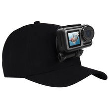Load image into Gallery viewer, PULUZ Baseball Hat with J-Hook Buckle Mount &amp; Screw for GoPro, DJI OSMO Action and Other Action Cameras, Baseball Hat Black Color, Baseball Hat Red Color, Baseball Hat Dark Blue Color, Baseball Hat Black (US Stock), Baseball Hat Red (US Stock)         ...