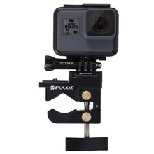 Load image into Gallery viewer, PULUZ Aluminium Alloy Mount Universal Fixing Clamp for GoPro, Insta360, DJI and Other Action Cameras, Fixing Clamp Mount