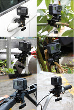 Load image into Gallery viewer, PULUZ Aluminium Alloy Mount Universal Fixing Clamp for GoPro, Insta360, DJI and Other Action Cameras, Fixing Clamp Mount