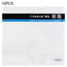 Load image into Gallery viewer, 10 PCS PULUZ 25.8cm x 18cm Hang Hole Clear Front White Pearl Jewelry Zip Lock Packaging Bag (Size: L), Size: L