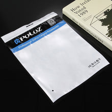 Load image into Gallery viewer, 10 PCS PULUZ 33cm x 23.5cm Hang Hole Clear Front White Pearl Jewelry Zip Lock Packaging Bag(Size: XL), Size: XL