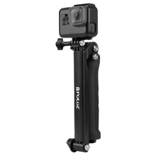 Load image into Gallery viewer, PULUZ 3-Way Grip Foldable Tripod Selfie-stick Extension Monopod for GoPro, Insta360 ONE R, DJI Osmo Action and Other Action Cameras, Length: 20-58cm, Length: 20-58cm, Length: 20-58cm(AE)