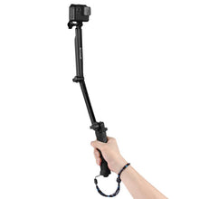 Load image into Gallery viewer, PULUZ 3-Way Grip Foldable Tripod Selfie-stick Extension Monopod for GoPro, Insta360 ONE R, DJI Osmo Action and Other Action Cameras, Length: 20-58cm, Length: 20-58cm, Length: 20-58cm(AE)