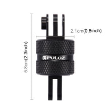 Load image into Gallery viewer, PULUZ 360 Degree Rotation CNC Swivel Pivot Extension Arm Tripod Mount for GoPro, Insta360, DJI and Other Action Cameras, Extension Adapter