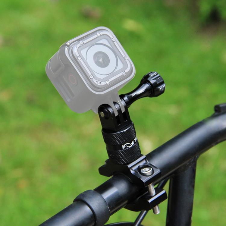 PULUZ 360 Degree Rotation Bike Aluminum Handlebar Adapter Mount with Screw for GoPro, Insta360, DJI and Other Action Cameras, AE Stock (Blue), US Stock (Red), China Stock (Red), US Stock (Blue), China Stock (Blue), US Stock (Black)                     ...