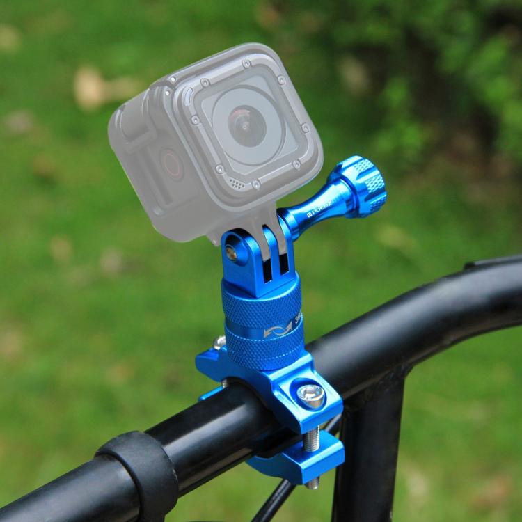 PULUZ 360 Degree Rotation Bike Aluminum Handlebar Adapter Mount with Screw for GoPro, Insta360, DJI and Other Action Cameras, AE Stock (Blue), US Stock (Red), China Stock (Red), US Stock (Blue), China Stock (Blue), US Stock (Black)                     ...