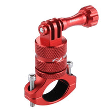Load image into Gallery viewer, PULUZ 360 Degree Rotation Bike Aluminum Handlebar Adapter Mount with Screw for GoPro, Insta360, DJI and Other Action Cameras, AE Stock (Blue), US Stock (Red), China Stock (Red), US Stock (Blue), China Stock (Blue), US Stock (Black)                     ...