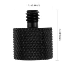 Load image into Gallery viewer, PULUZ 3/8 inch Female Thread to 1/4 inch Male Thread Adapter Screw