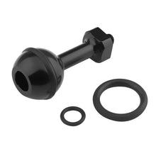 Load image into Gallery viewer, PULUZ 1/4 inch Screw Aluminum Ball Adapter Mount for GoPro, Insta360, DJI and Other Action Cameras, Diameter: 2.5cm, 1/4 inch Screw(Black)