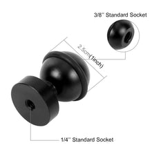 Load image into Gallery viewer, PULUZ CNC Aluminum Ball Head Adapter Mount for GoPro, Insta360, DJI and Other Action Cameras, Diameter: 2.5cm, CNC Aluminum (Black), CNC Aluminum (Blue), CNC Aluminum (Red)