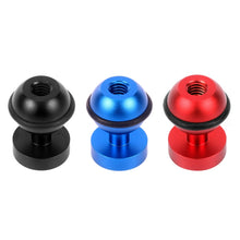 Load image into Gallery viewer, PULUZ CNC Aluminum Ball Head Adapter Mount for GoPro, Insta360, DJI and Other Action Cameras, Diameter: 2.5cm, CNC Aluminum (Black), CNC Aluminum (Blue), CNC Aluminum (Red)