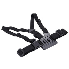 Load image into Gallery viewer, PULUZ Adjustable Body Mount Belt Chest Strap with J Hook Mount &amp; Long Screw for GoPro, Insta360, DJI and Other Action Cameras, Chest Strap