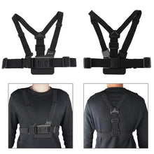 Load image into Gallery viewer, PULUZ Adjustable Body Mount Belt Chest Strap with J Hook Mount &amp; Long Screw for GoPro, Insta360, DJI and Other Action Cameras, Chest Strap