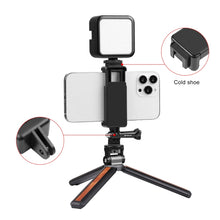 Load image into Gallery viewer, PULUZ Selfie Sticks Tripod Mount Adapter Phone Clamp for iPhone, Samsung, HTC, Sony, LG and other Smartphones