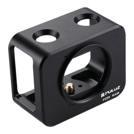 PULUZ for Sony RX0 Aluminum Alloy Protective Cage + 37mm UV Filter Lens + Lens Sunshade with Screws and Screwdrivers, Cage Black, Cage Gold, Cage Blue, Cage Red, Cage Silver