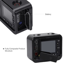 Load image into Gallery viewer, PULUZ for Sony RX0 Aluminum Alloy Protective Cage + 37mm UV Filter Lens + Lens Sunshade with Screws and Screwdrivers, Cage Black, Cage Gold, Cage Blue, Cage Red, Cage Silver, Cage Black(US)