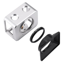 Load image into Gallery viewer, PULUZ for Sony RX0 Aluminum Alloy Protective Cage + 37mm UV Filter Lens + Lens Sunshade with Screws and Screwdrivers, Cage Black, Cage Gold, Cage Blue, Cage Red, Cage Silver, Cage Black(US)