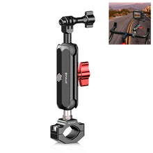 Load image into Gallery viewer, PULUZ Motorcycle Rearview Large Clamp Magic Arm Rod Mount, Large Clamp