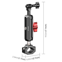 Load image into Gallery viewer, PULUZ Motorcycle Rearview Large Clamp Magic Arm Rod Mount, Large Clamp