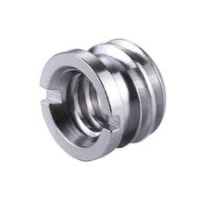 Load image into Gallery viewer, PULUZ 1/4 inch Female Thread to 3/8 inch Male Thread Adapter Screw, 1/4 Female to 3/8 Male