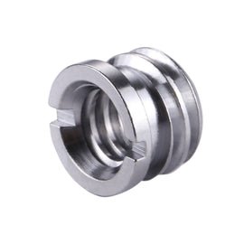 PULUZ 1/4 inch Female Thread to 3/8 inch Male Thread Adapter Screw, 1/4 Female to 3/8 Male