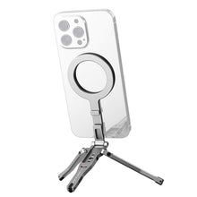 Load image into Gallery viewer, Foldable MagSafe Magnet Tripod Desk Phone Mount Handle Bracket, Desk Phone Mount