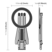 Load image into Gallery viewer, Foldable MagSafe Magnet Tripod Desk Phone Mount Handle Bracket, Desk Phone Mount