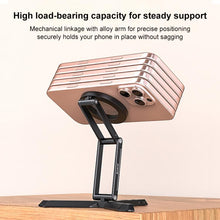 Load image into Gallery viewer, MagSafe Desktop Live Streaming Magnetic Foldable Phone Holder Bracket, Live Streaming Bracket