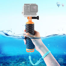 Load image into Gallery viewer, PULUZ Floating Handle Hand Grip Buoyancy Rods with Strap for GoPro HERO10 Black / HERO9 Black / HERO8 Black / HERO7 /6 /5 /5 Session /4 Session /4 /3+ /3 /2 /1, Xiaoyi and Other Action Cameras, Floating Hand Grip