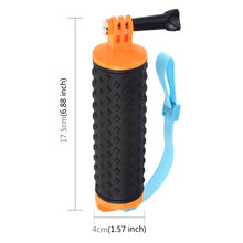 Load image into Gallery viewer, PULUZ Floating Handle Hand Grip Buoyancy Rods with Strap for GoPro HERO10 Black / HERO9 Black / HERO8 Black / HERO7 /6 /5 /5 Session /4 Session /4 /3+ /3 /2 /1, Xiaoyi and Other Action Cameras, Floating Hand Grip