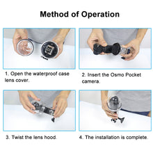 Load image into Gallery viewer, PULUZ 60m Underwater Waterproof Housing Diving Case Cover for DJI Osmo Pocket