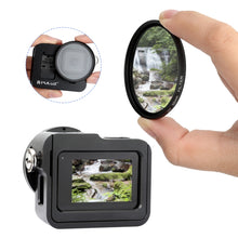 Load image into Gallery viewer, PULUZ Housing Shell CNC Aluminum Alloy Protective Cage with Insurance Frame &amp; 52mm UV Lens for GoPro HERO8 Black, For HERO8 Black with Frame