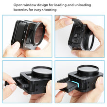 Load image into Gallery viewer, PULUZ Housing Shell CNC Aluminum Alloy Protective Cage with Insurance Frame &amp; 52mm UV Lens for GoPro HERO8 Black, For HERO8 Black with Frame