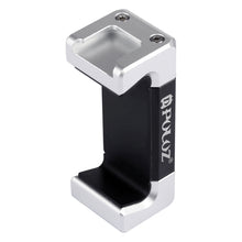 Load image into Gallery viewer, PULUZ Universal Phone Aluminum Alloy Clamp Holder Bracket with Cold Shoe For iPhone, Galaxy, Huawei, Xiaomi, Sony, HTC, Google and other Smartphones