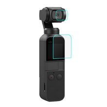 Load image into Gallery viewer, PULUZ 9H 2.5D HD Tempered Glass Lens Protector + Screen Film for DJI OSMO Pocket Gimbal, For DJI OSMO Pocket