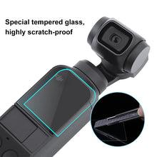 Load image into Gallery viewer, PULUZ 9H 2.5D HD Tempered Glass Lens Protector + Screen Film for DJI OSMO Pocket Gimbal, For DJI OSMO Pocket