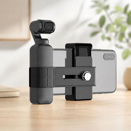 PULUZ Smartphone Fixing Clamp 1/4 inch Holder Mount Bracket for DJI OSMO Pocket / Pocket 2, Clamp