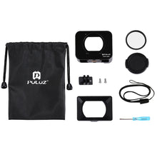 Load image into Gallery viewer, PULUZ Aluminum Alloy Protective Cage + 37mm UV Filter Lens + Lens Sunshade with Screws and Screwdrivers for Sony RX0 / RX0 II, For Sony RX0 II