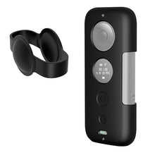 Load image into Gallery viewer, PULUZ Silicone Protective Case with Lens Cover for Insta360 ONE X, For Insta360 ONE X(Black), For Insta360 ONE X(Red)