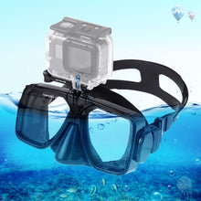 Load image into Gallery viewer, PULUZ Water Sports Diving Equipment Diving Mask Swimming Glasses for GoPro, Insta360, DJI and Other Action Cameras