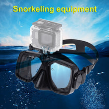 Load image into Gallery viewer, PULUZ Water Sports Diving Equipment Diving Mask Swimming Glasses for GoPro, Insta360, DJI and Other Action Cameras